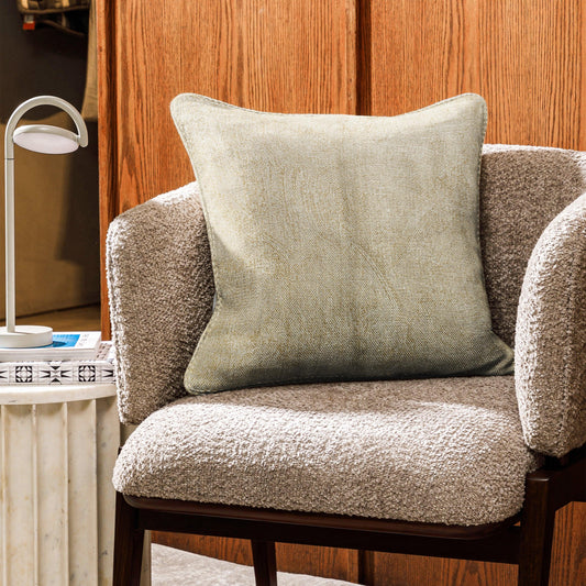 Enera DDR DRTX10 Sn-1037 Beige Color 16x16 Inch Cushion Cover - enera