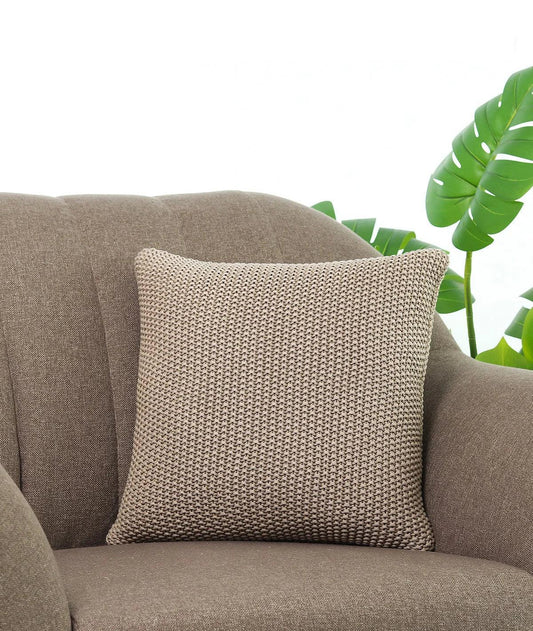 Enera Stone Color 16x16 Inch Cushion Cover - enera