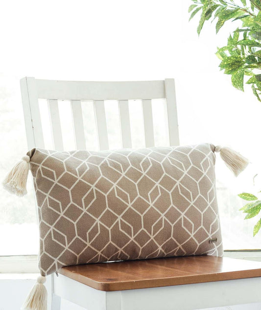 Enera Stone & Natural Color 12x20 Inch Cushion Cover - enera