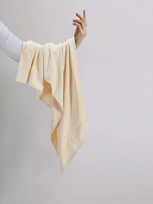 Desenhista Bamboo Bath Towel 1 Pcs 100% Cotton, Soft & Ultra Absorbent - enera