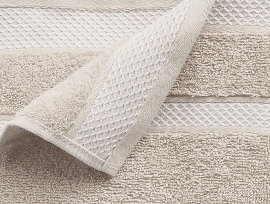 Desenhista Bamboo Hand Towel 2 Pcs Set 100% Cotton, Soft & Ultra Absorbent - enera