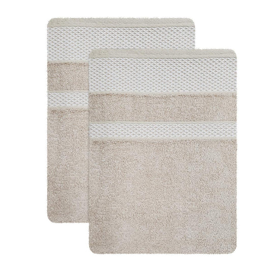 Desenhista Bamboo Hand Towel 2 Pcs Set 100% Cotton, Soft & Ultra Absorbent - enera