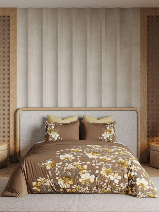 D'Decor Printed King Bedsheet with 2 Pillow Covers 100% Pure Cotton - enera