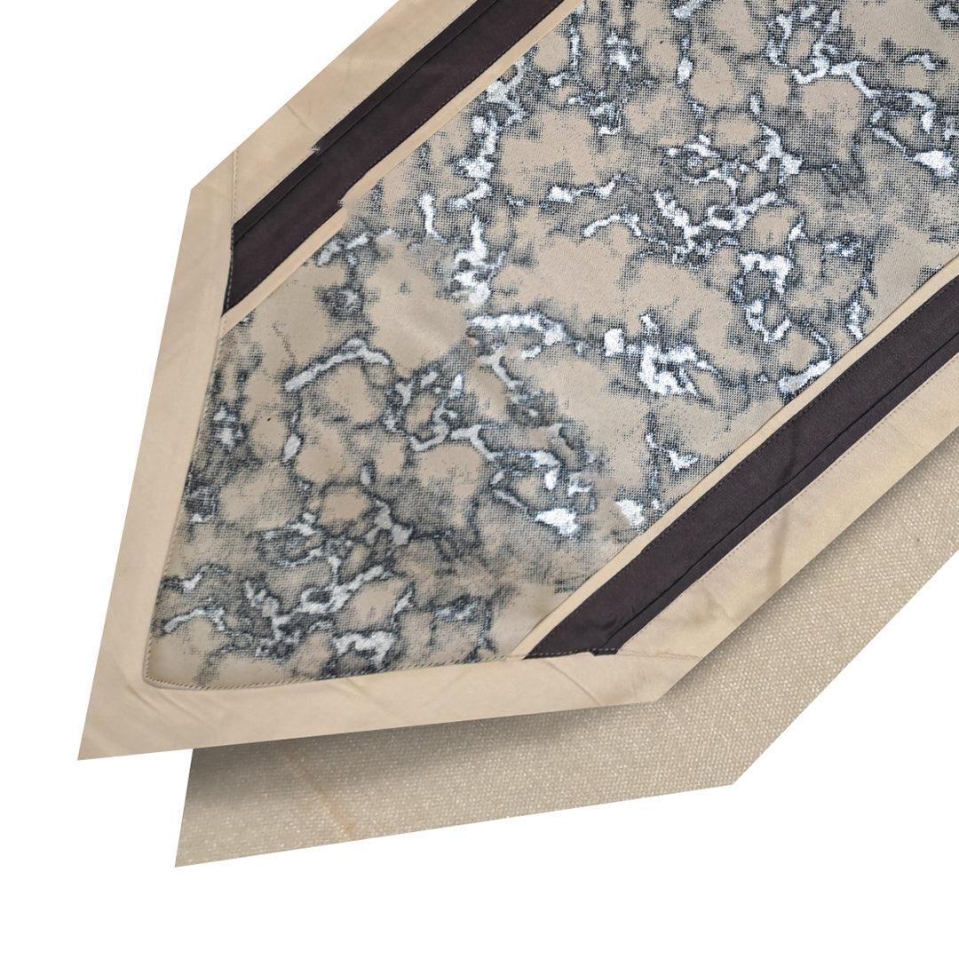 Enera Marble Design in Beige Colour 36x183 cm Table Runner - enera