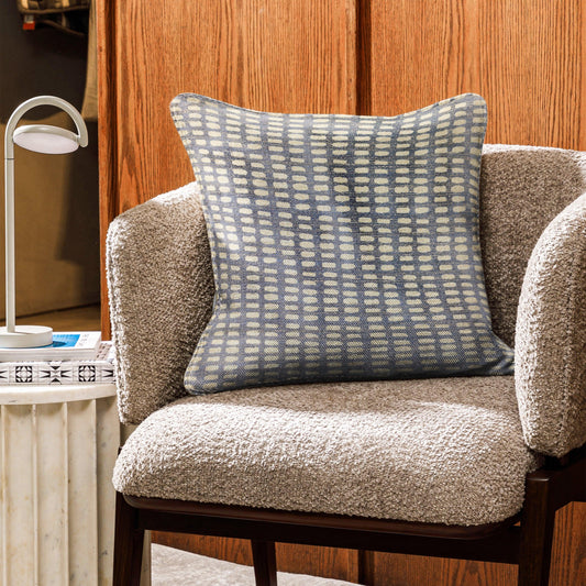 Enera JMTE Nomad Sn 23 Blue Color 16x16 Inch Cushion Cover - enera