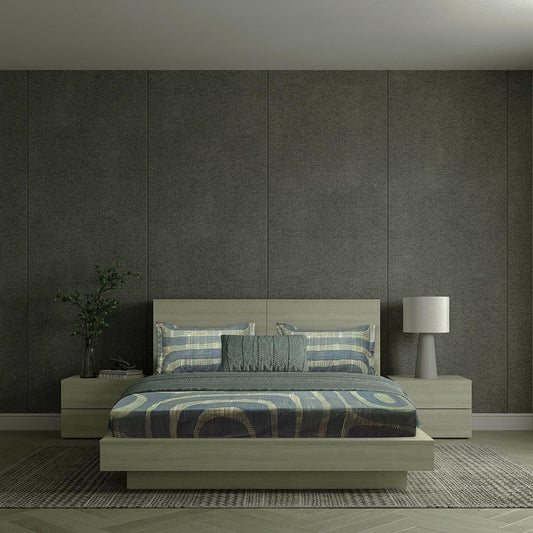 ador Printed King Bedsheet with 2 Pillow Covers 100% Pure Cotton - enera