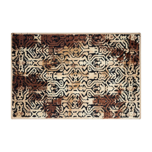 Natura Life Small Doormat 45x75 cm | Anti-Slip Rubber Backing Floormat For All Season - enera