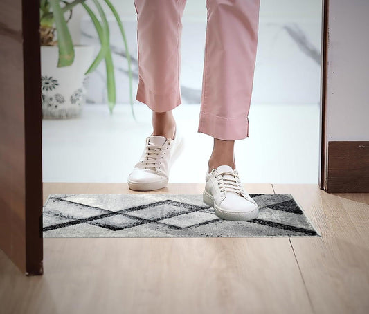 Natura Life Small Doormat 40x60 cm | Anti-Slip Rubber Backing Floormat For All Season - enera