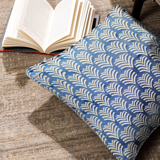 Enera Gmf Roy Vo2 Dj1505 Navy Blue Color 16x16 Inch Cushion Cover - enera