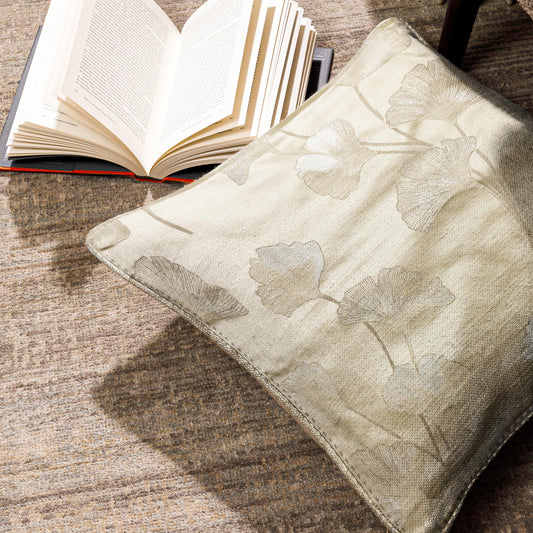 Enera GMF Jazz Dj1522 Cream Color 16x16 Inch Cushion Cover - enera