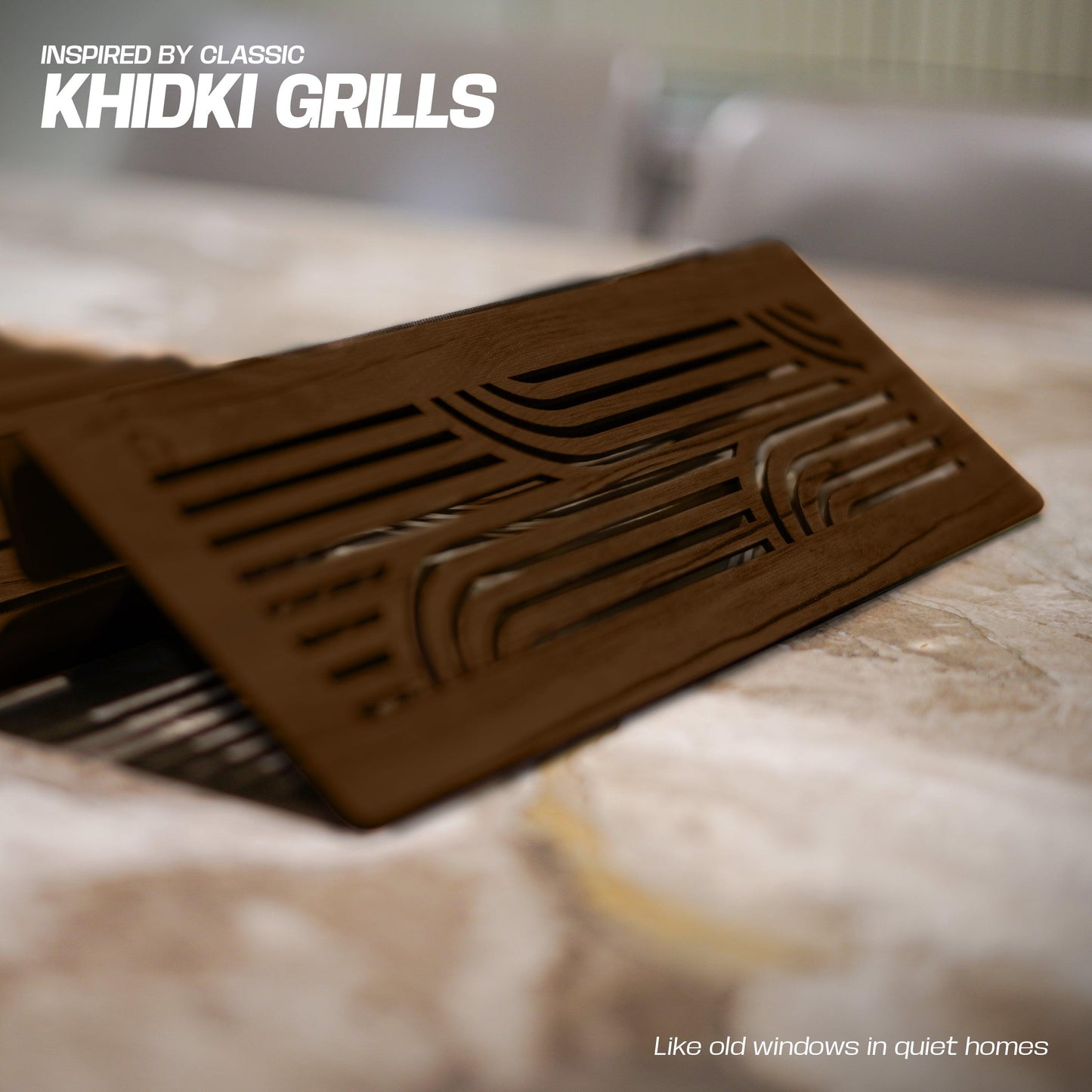 Enera Marc Khidki Wooden Chocolate Color Table Mat
