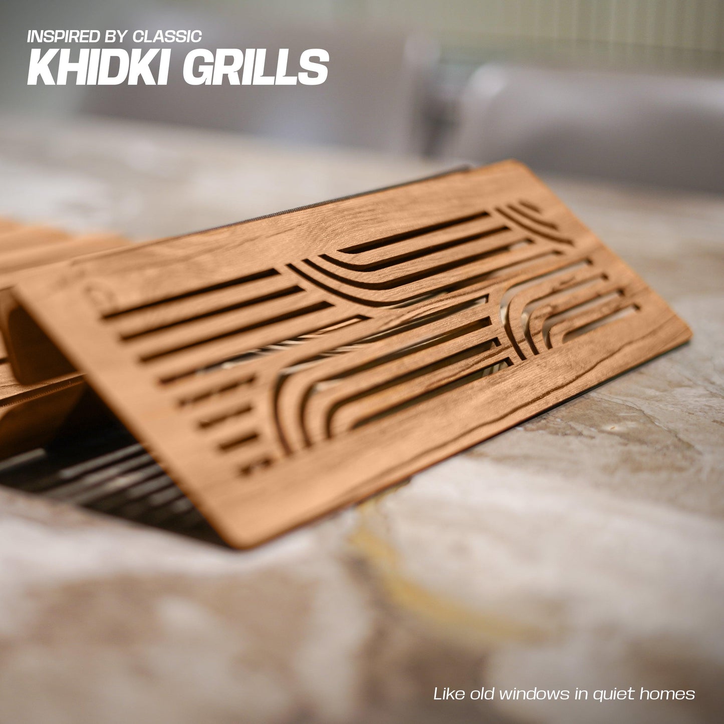 Enera Marc Khidki Wooden Caramel Color Table Mat