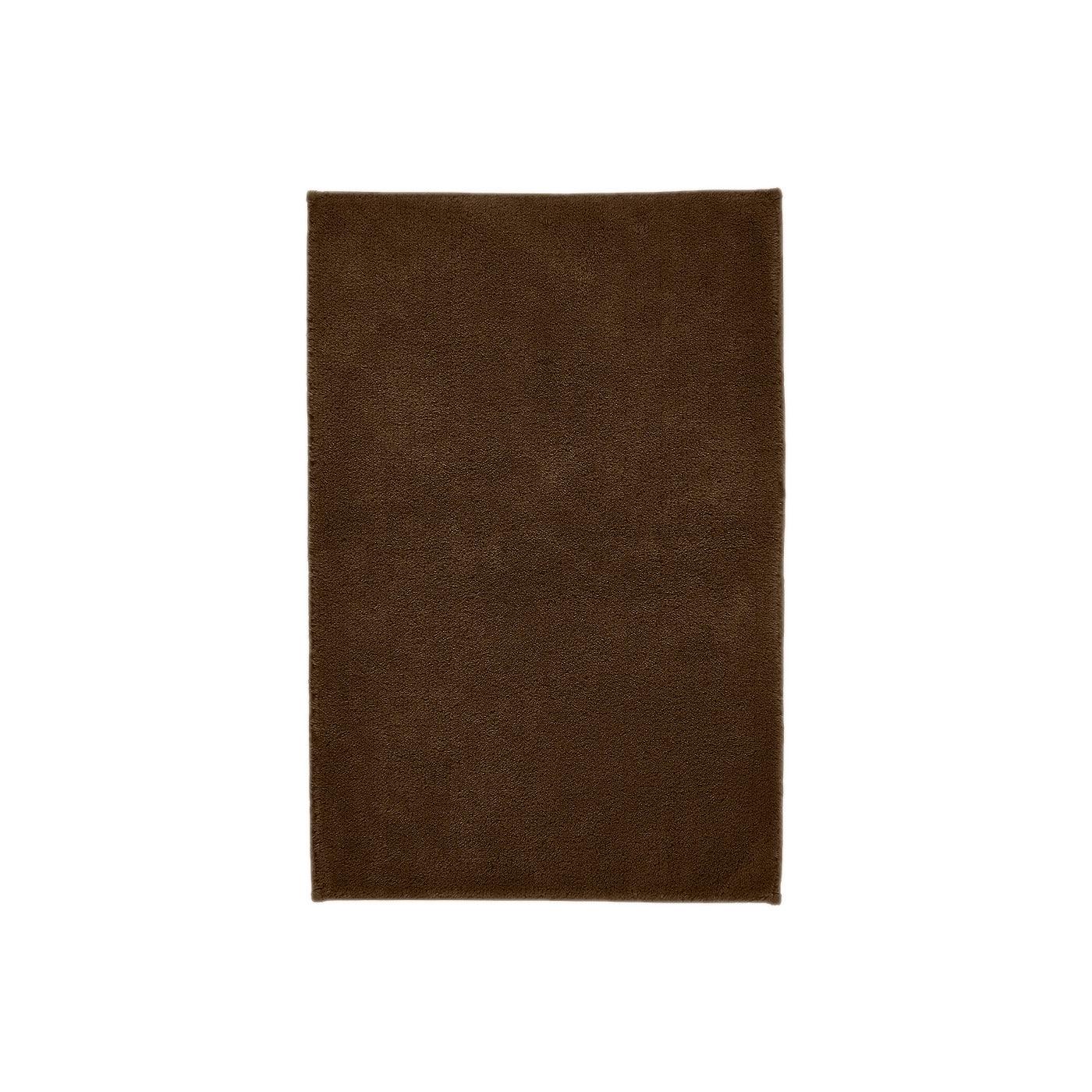 Enera Stello Collection Chocolate Color 33x48cm Mini Bath Mat - enera