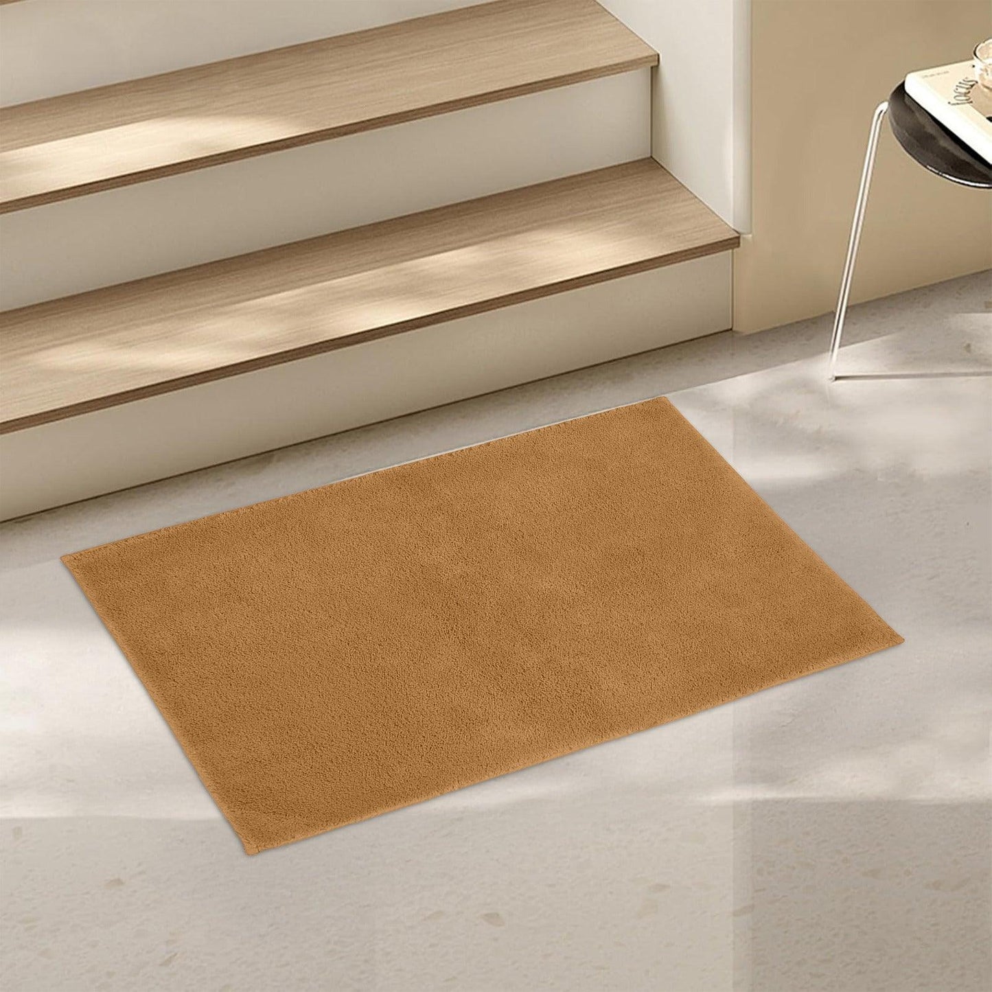 Enera Stello Collection Canyon Brown Color 33x48cm Mini Bath Mat - enera