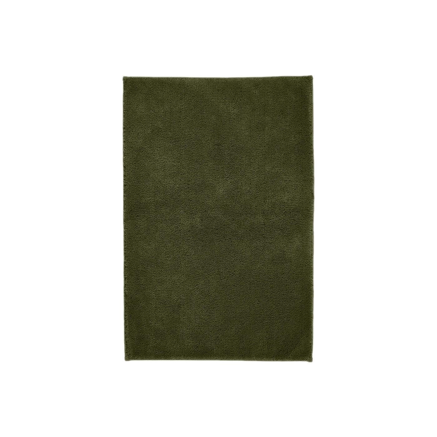 Enera Stello Collection Moss Green Color 33x48cm Mini Bath Mat - enera