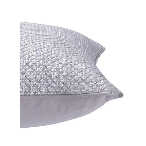 Maspar Vint Flow Silver Foil Printed Cushion Cover