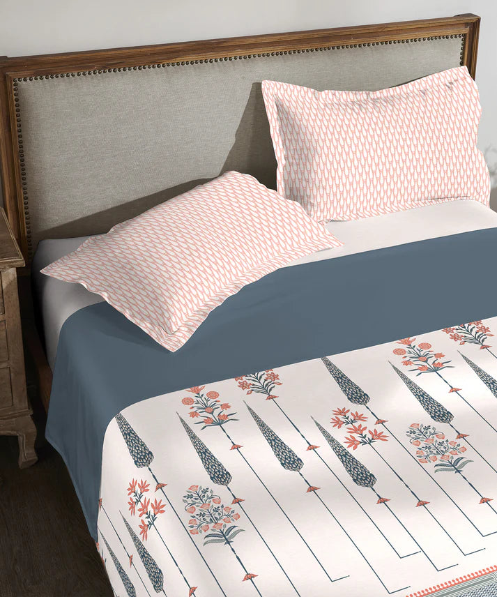 Enera Classic Collection Savanna Color King Size Bedsheet Set