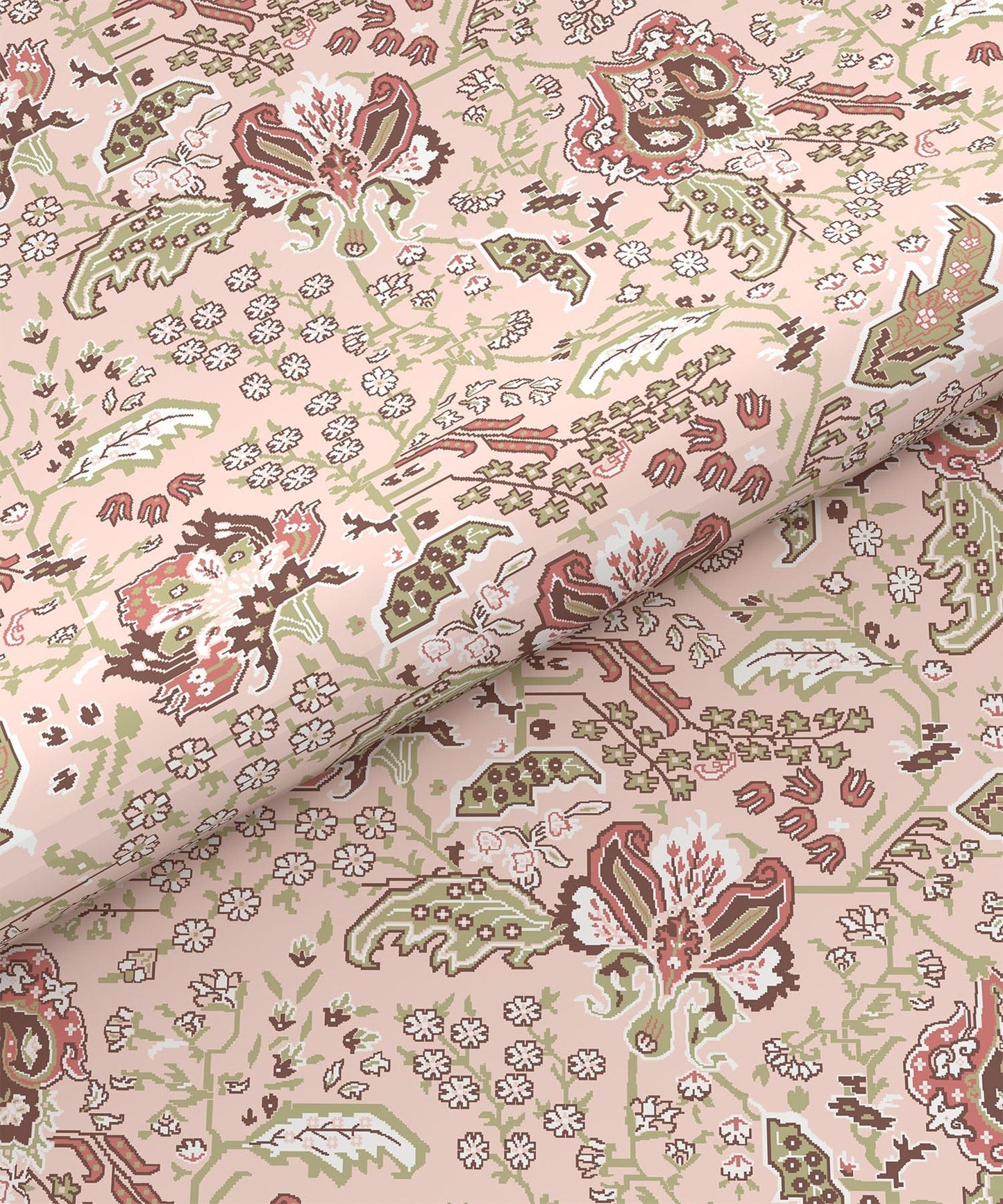 Enera Everyday Collection Peach Color King Size Bedsheet Set