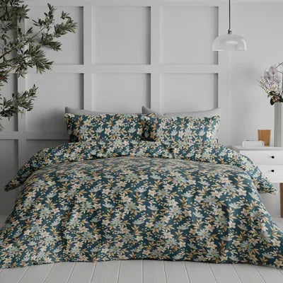 Himeya Printed King Bedsheet with 2 Pillow Covers 100% Pure Cotton - enera