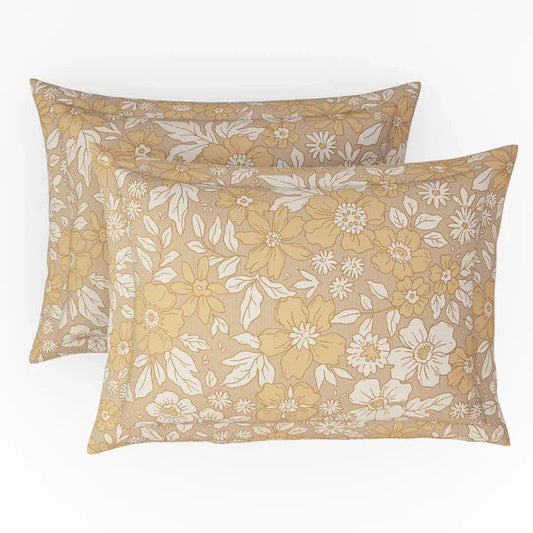 Himeya Printed King Bedsheet with 2 Pillow Covers 100% Pure Cotton - enera