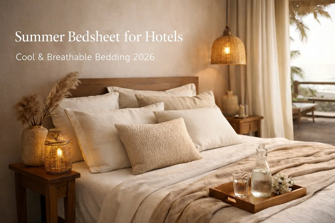 Summer Bedsheet Guide 2026: Cool & Comfortable Bedding for Hotels