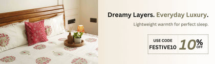 Printed King Size Bedsheet - enera