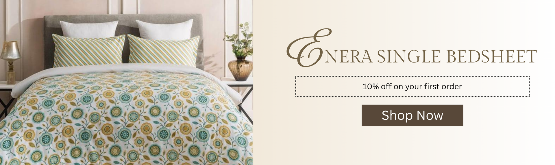 A- Group Single Size Bedsheet - enera