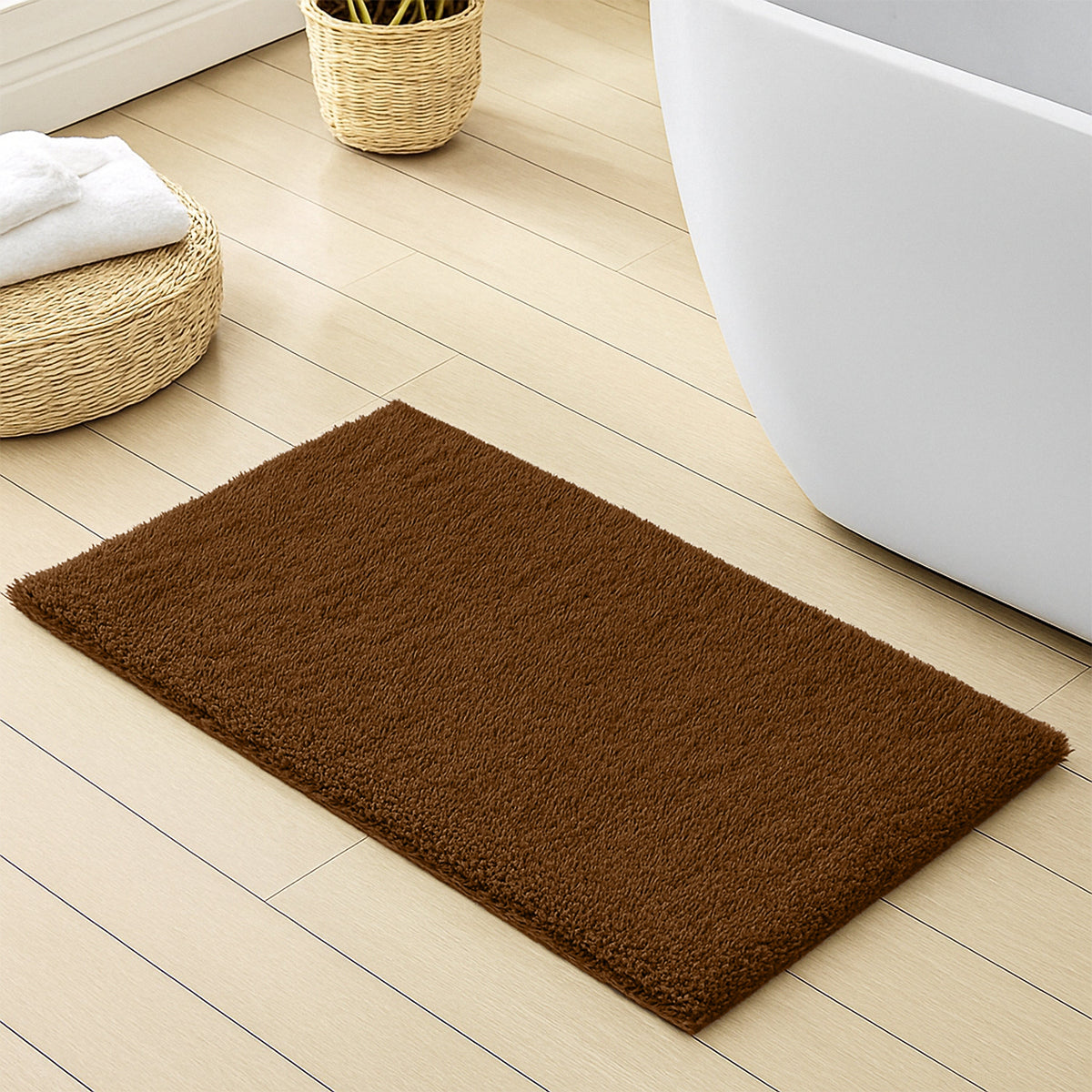 enera Small Bathmat 40x60 cm | Quick-Dry, Non-Slip & Highly Absorbent - enera