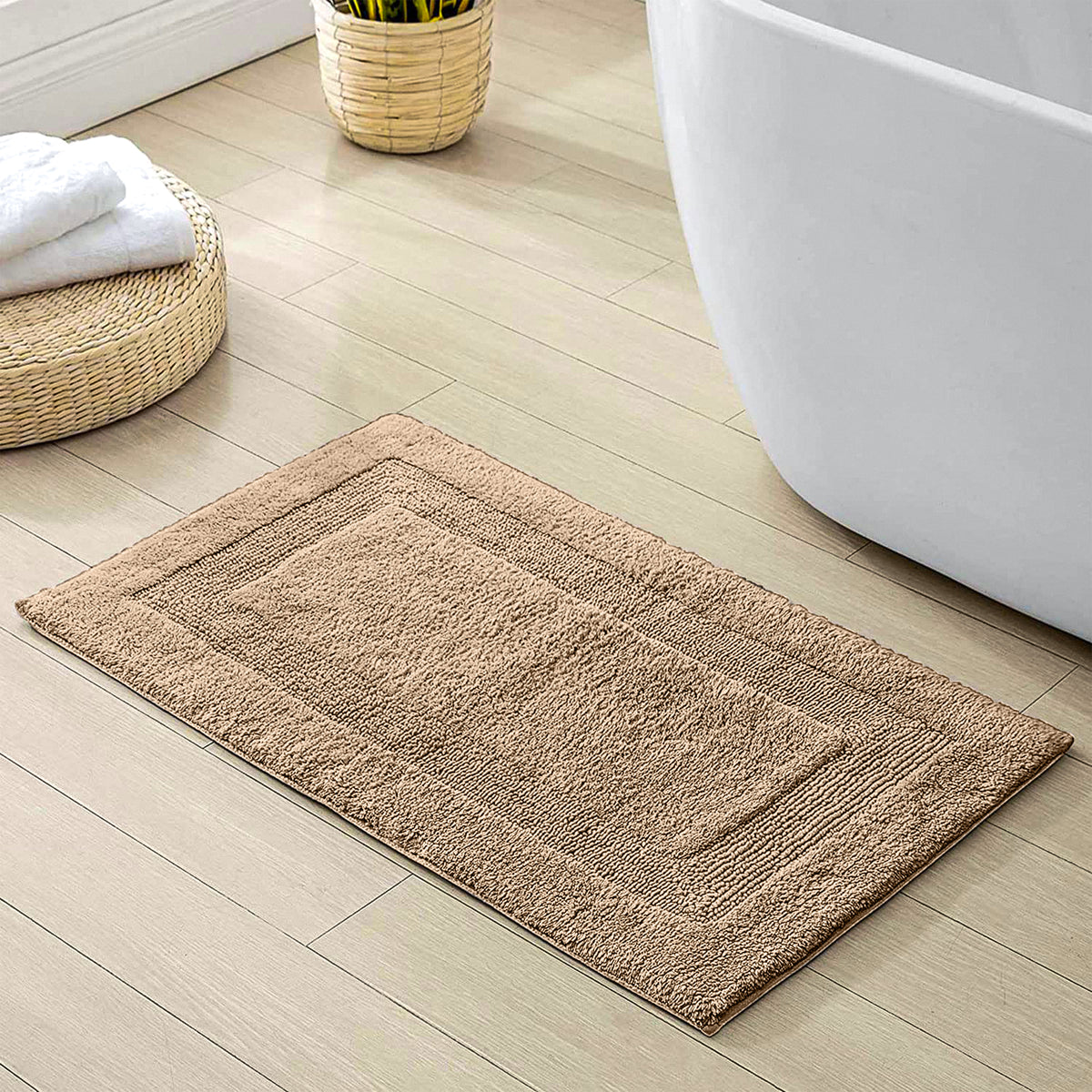 enera Small Bathmat 40x60 cm | Quick-Dry, Non-Slip & Highly Absorbent