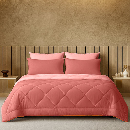Cherish Quilted Reversible Double Bed Comforter for All Season