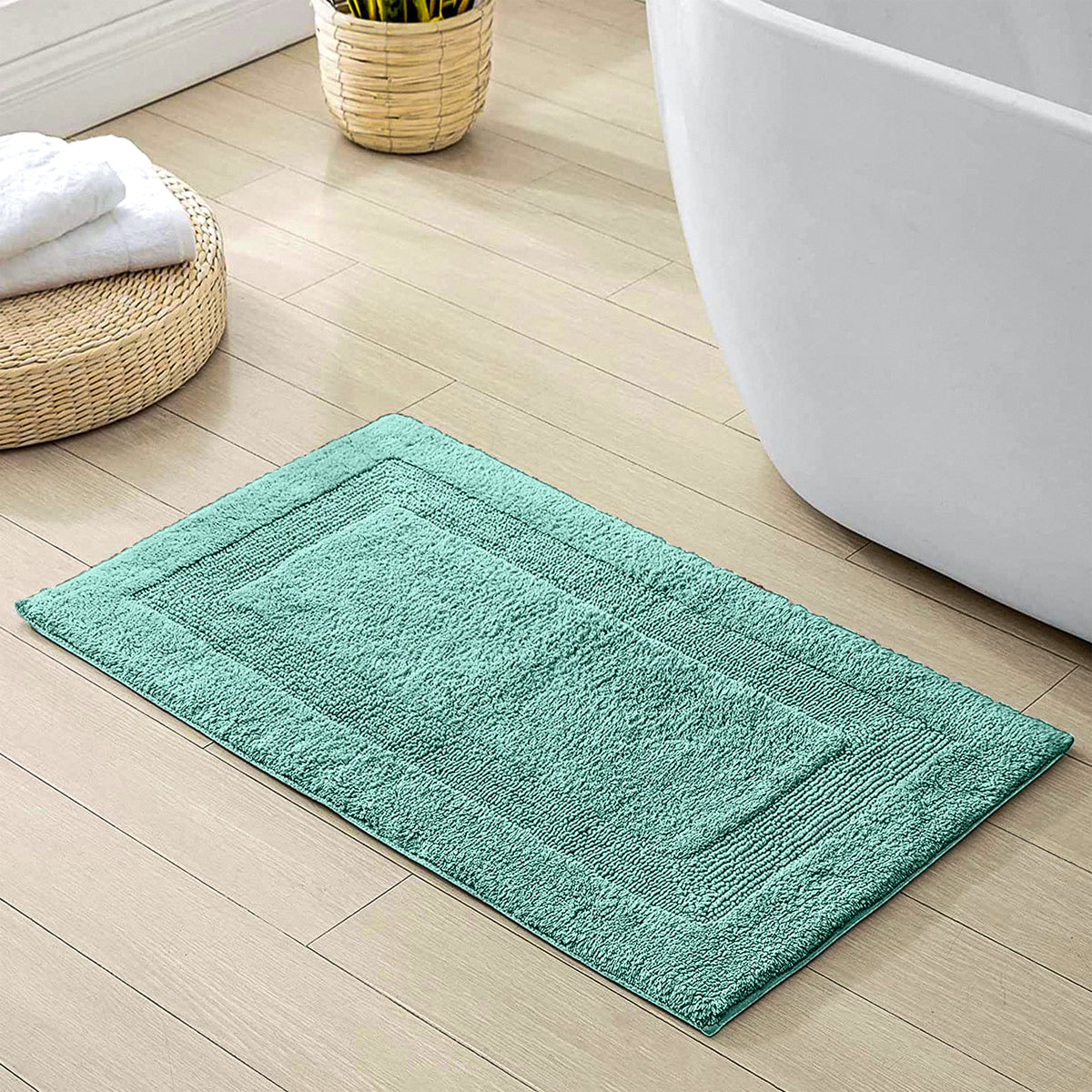enera Small Bathmat 40x60 cm | Quick-Dry, Non-Slip & Highly Absorbent