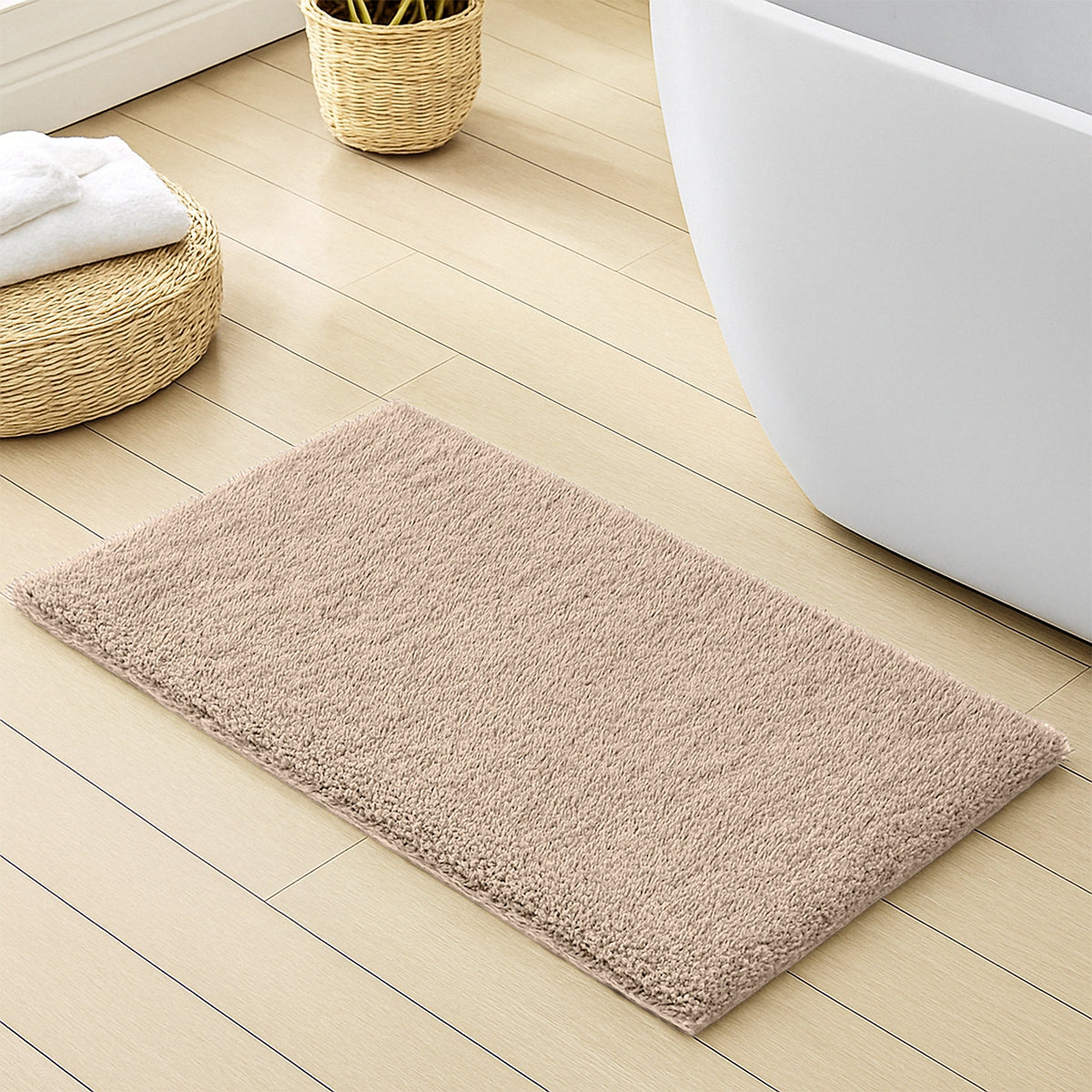 enera Small Bathmat 40x60 cm | Quick-Dry, Non-Slip & Highly Absorbent - enera
