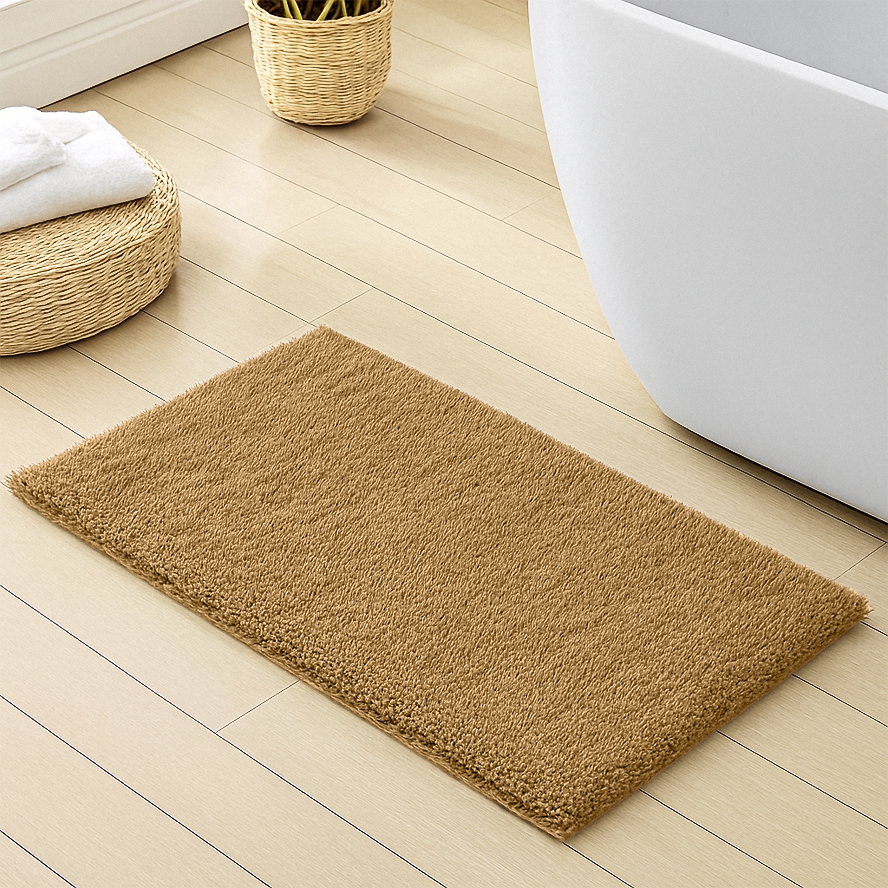 enera Small Bathmat 40x60 cm | Quick-Dry, Non-Slip & Highly Absorbent - enera