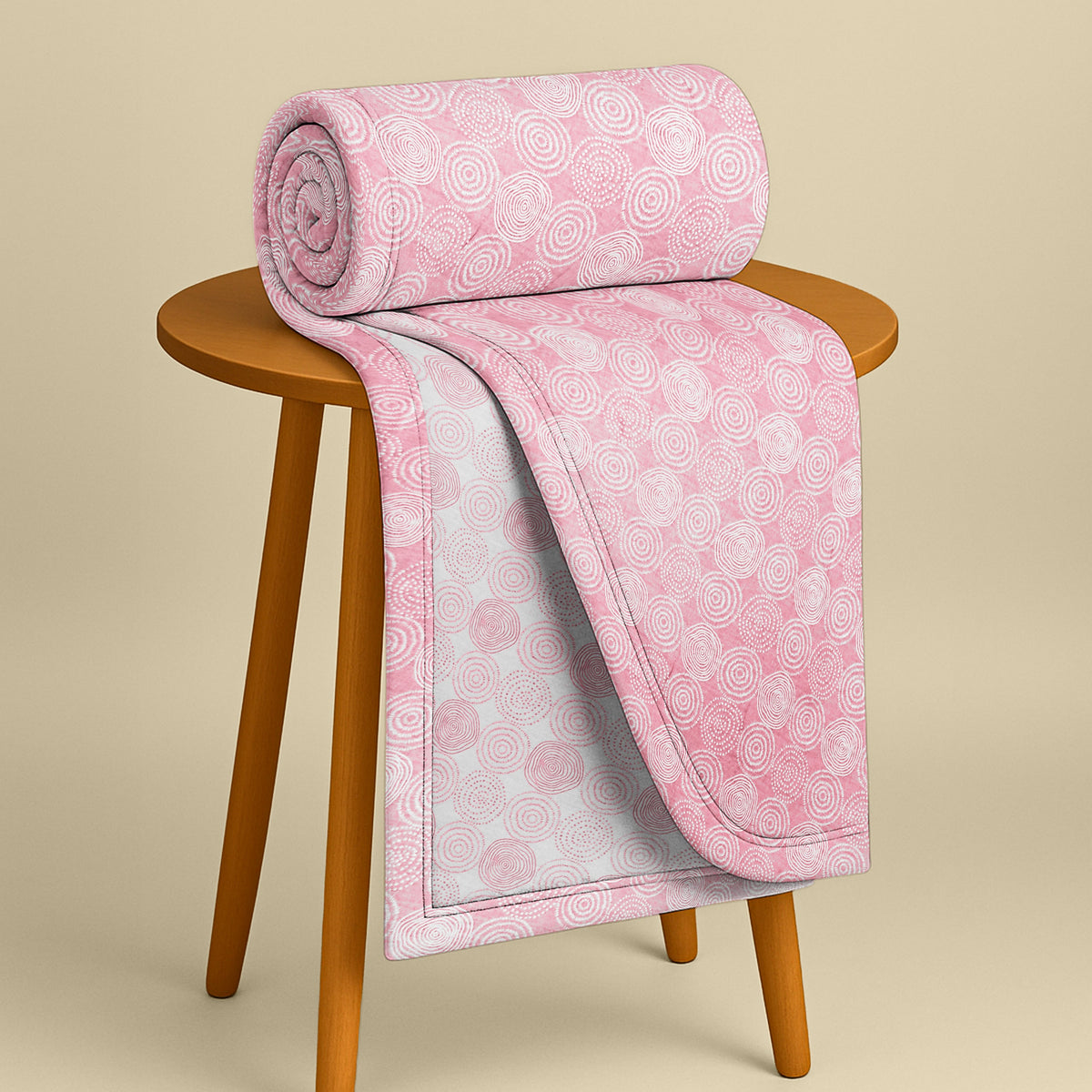 enera Printed Dohar 100% Pure Cotton, Summer Blanket for AC Rooms - Set of 2 - enera