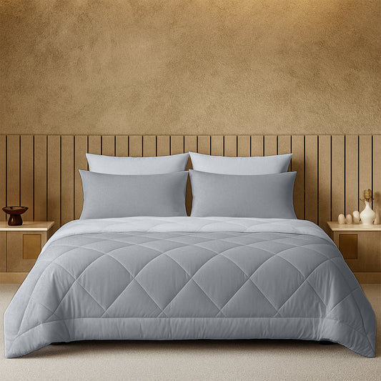 Cherish Quilted Reversible Double Bed Comforter for All Season
