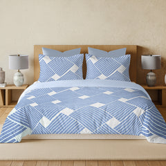 Enera Vaaree Printed King Bedsheet with 2 Pillow Covers Cotton - BUY 1 GET 1 - enera