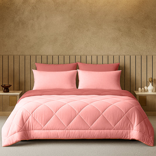 Cherish Quilted Reversible Double Bed Comforter for All Season