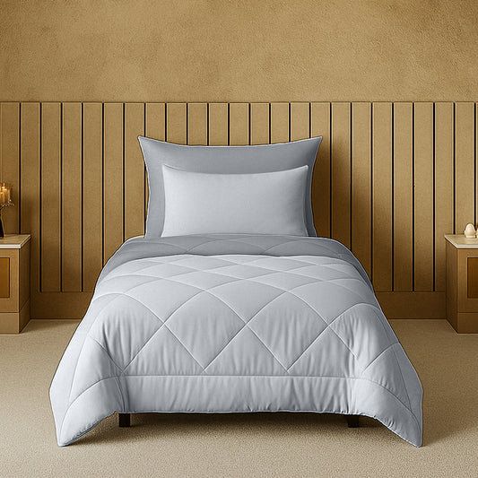 Cherish Quilted Reversible Single Bed Comforter for All Season