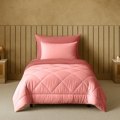 Cherish Quilted Reversible Single Bed Comforter for All Season