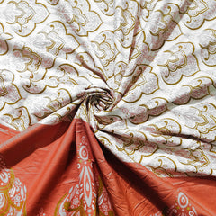 enera Printed King Bedsheet with 2 Pillow Covers 100% Pure Cotton