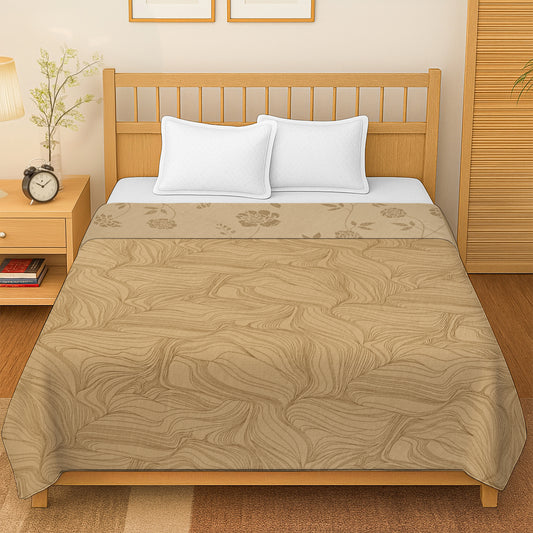 enera Printed Dohar 100% Pure Cotton, Summer Blanket for AC Rooms