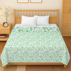enera Printed Dohar 100% Pure Cotton, Summer Blanket for AC Rooms