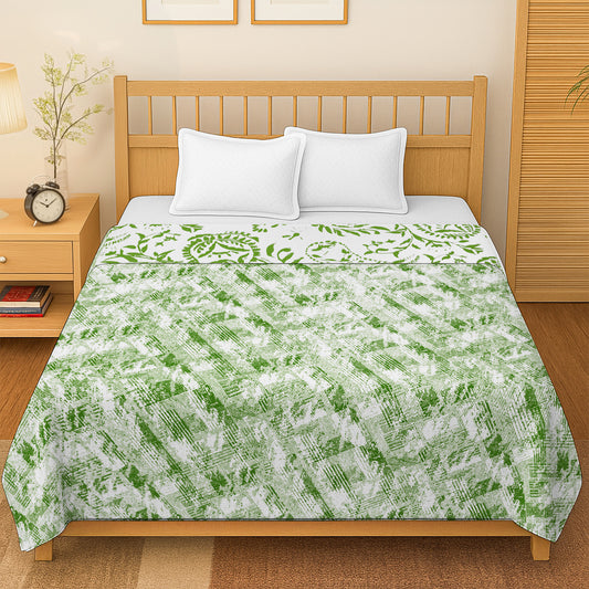 enera Printed Dohar 100% Pure Cotton, Summer Blanket for AC Rooms