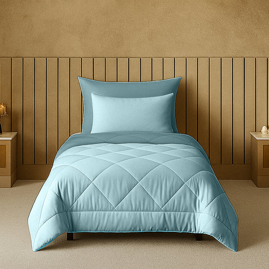 Cherish Quilted Reversible Single Bed Comforter for All Season