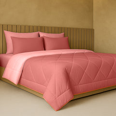 Cherish Quilted Reversible Double Bed Comforter for All Season