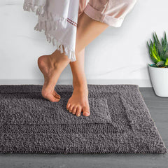 enera Small Bathmat 40x60 cm | Quick-Dry, Non-Slip & Highly Absorbent