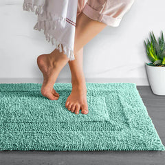 enera Small Bathmat 40x60 cm | Quick-Dry, Non-Slip & Highly Absorbent