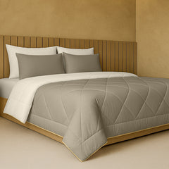 Cherish Quilted Reversible Double Bed Comforter for All Season