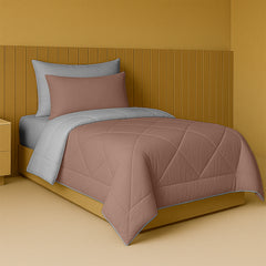 Cherish Quilted Reversible Single Bed Comforter for All Season