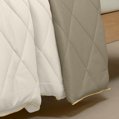 Cherish Quilted Reversible Double Bed Comforter for All Season